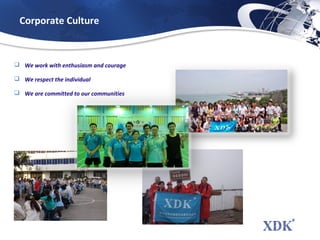 XDK Presentation | PPT