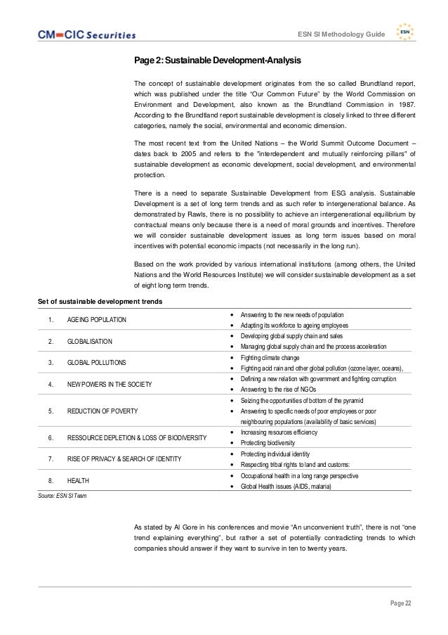 an analysis of the concept of sustainable development in 1987 The term, 'sustainable development' was defined in 1987 by the world the social dimention of sustainability: towards some definitions and analysis 25. an analysis of the concept of sustainable development in 1987 The term, 'sustainable development' was defined in 1987 by the world the social dimention of sustainability: towards some definitions and analysis 25.