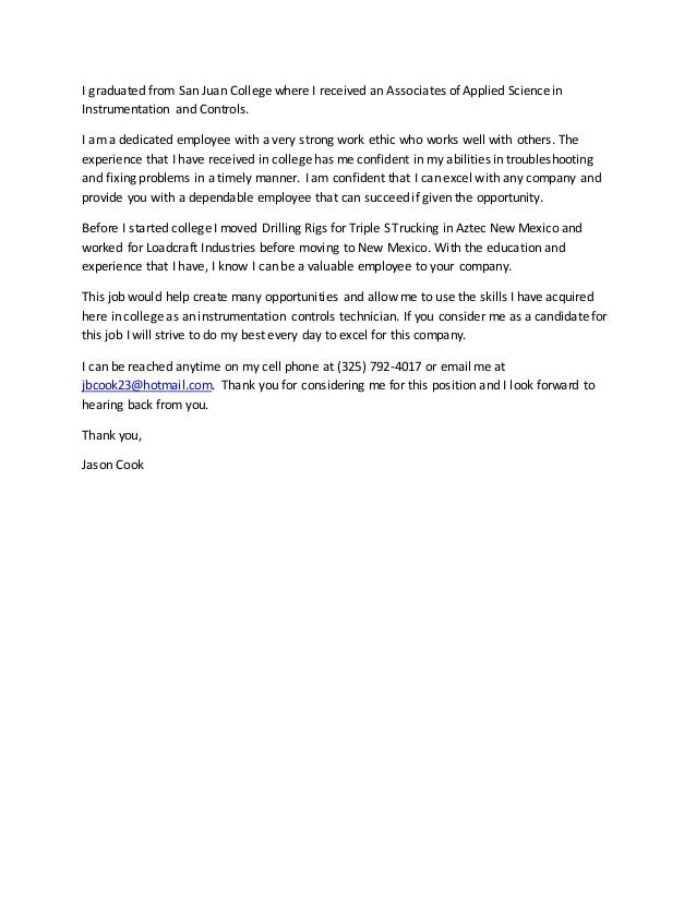 jason cook resume thank you for considering me for this opportunity