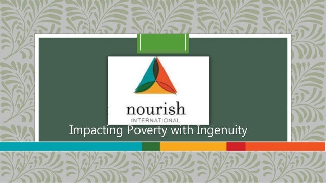 Impacting Poverty with Ingenuity
 