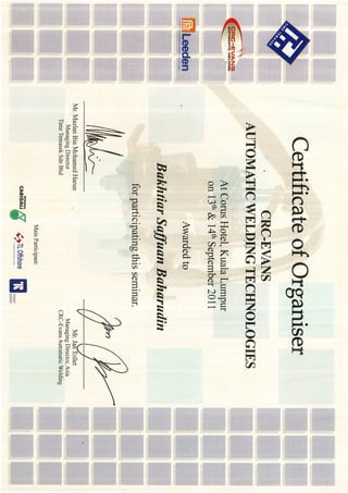 Certificates_Bakhtiar Saffuan 10