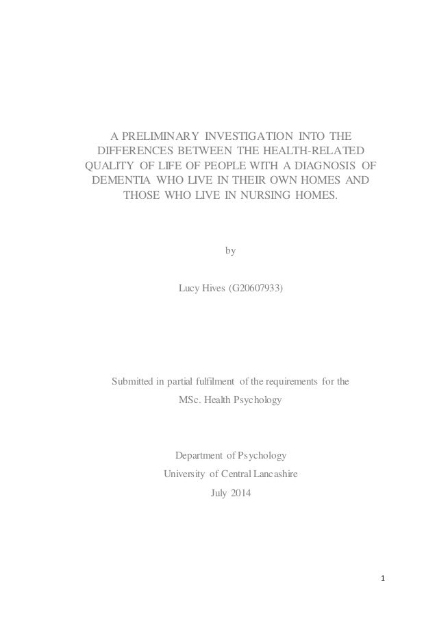 Dissertation draft