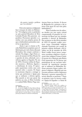 Episcopado e profecia: Las Casas, Proaño e Romero.