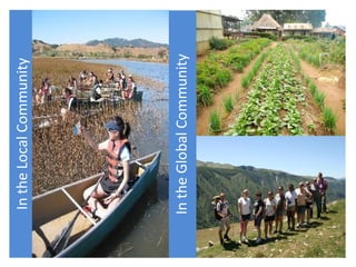 In the Global Community

In the Local Community

 