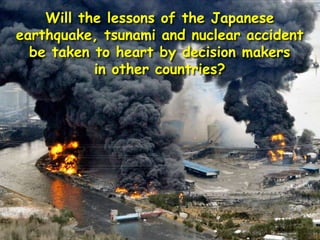  radioactive iodine in the sea near  the plant 4,385 times usual level 70% of one reactor core severely  damaged and 30% of anotherFukushima Daiichi