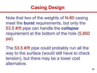 Net Fat Casing Casing_Design(1).ppt