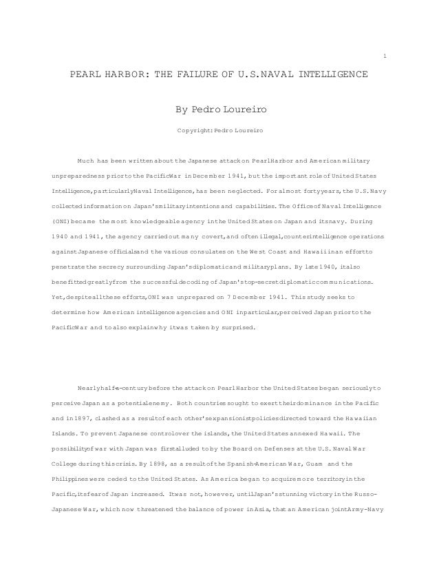 Pearl Harbor Research Paper Example | GraduateWay