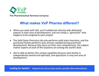 VxP Corporate Presentation CORP-A | PPT