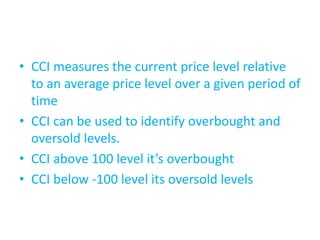 Commodity Channel Index CCI | PPTX
