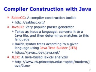 Compiler Construction introduction | PPT