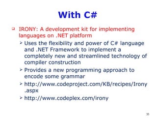 Compiler Construction introduction | PPT