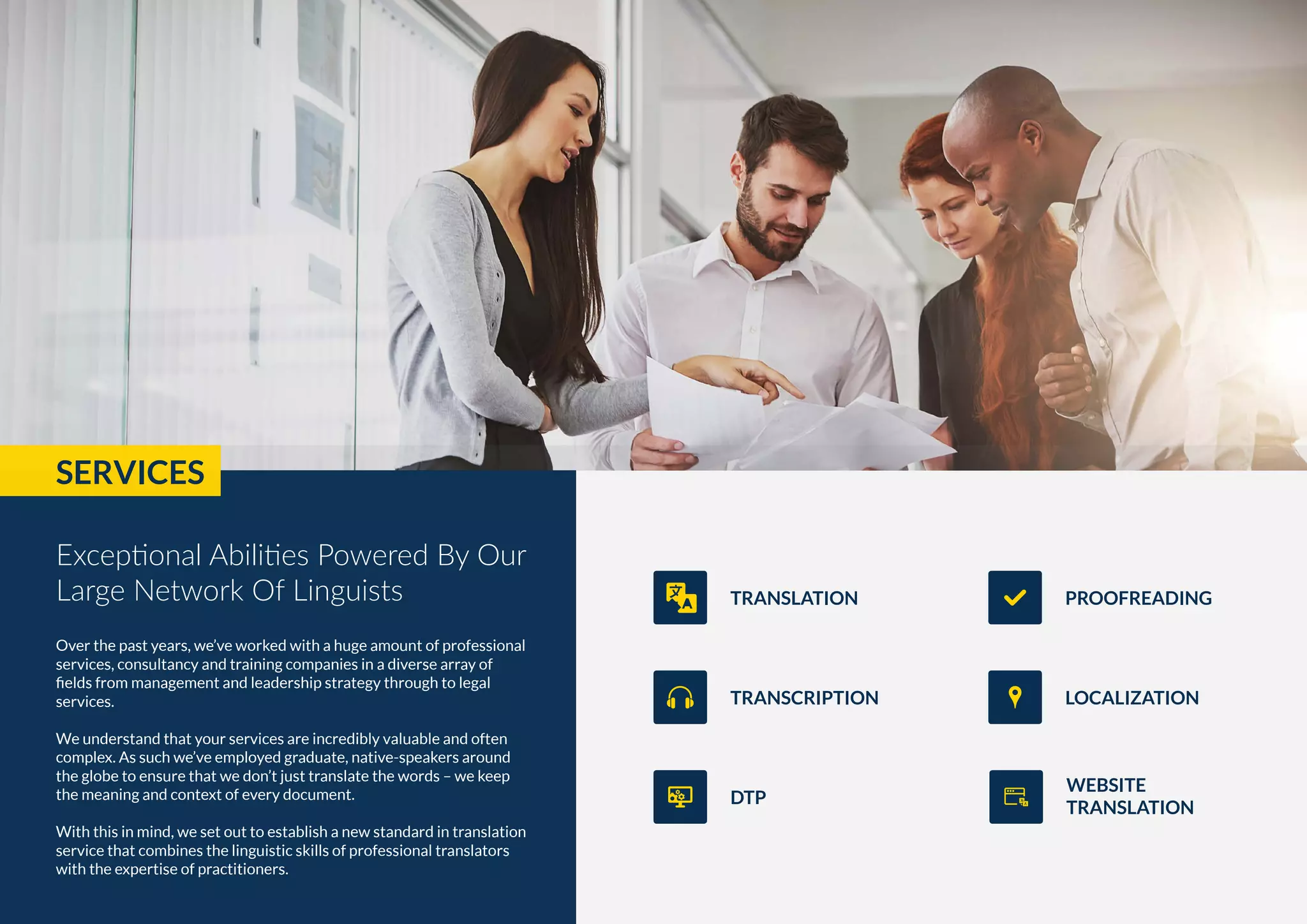 DailyTranslate Brochure | PPT