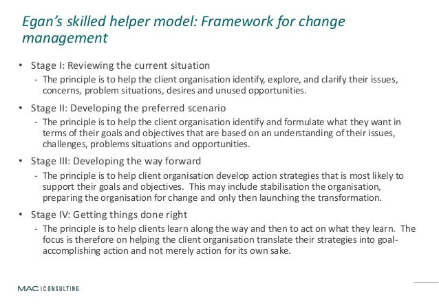 egan s skilled helper model Your bibliography: riggall, s (2011) social work students' experiences of using the egan skilled helper model the journal of practice. egan s skilled helper model Your bibliography: riggall, s (2011) social work students' experiences of using the egan skilled helper model the journal of practice.