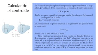 Calculando
el centroide
 