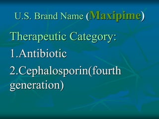 1 cephalosporn samiyah aljohani | PPT