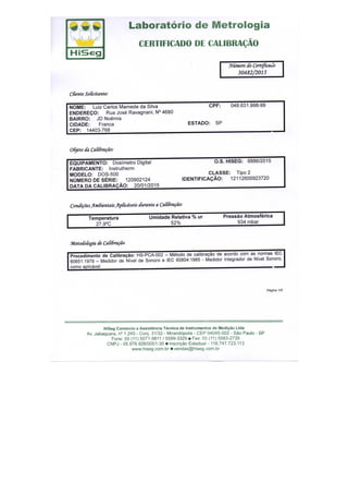 1 certificado calibração i  ruido  20 01 2015 ii