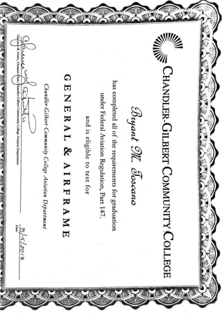 certificates 