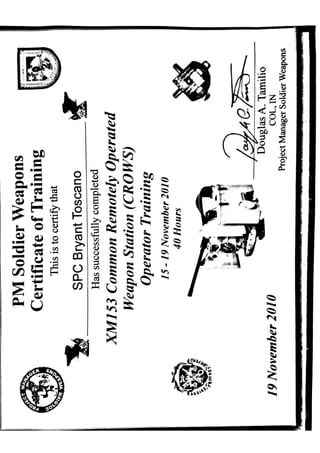 certificates 