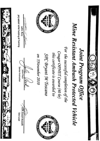certificates 