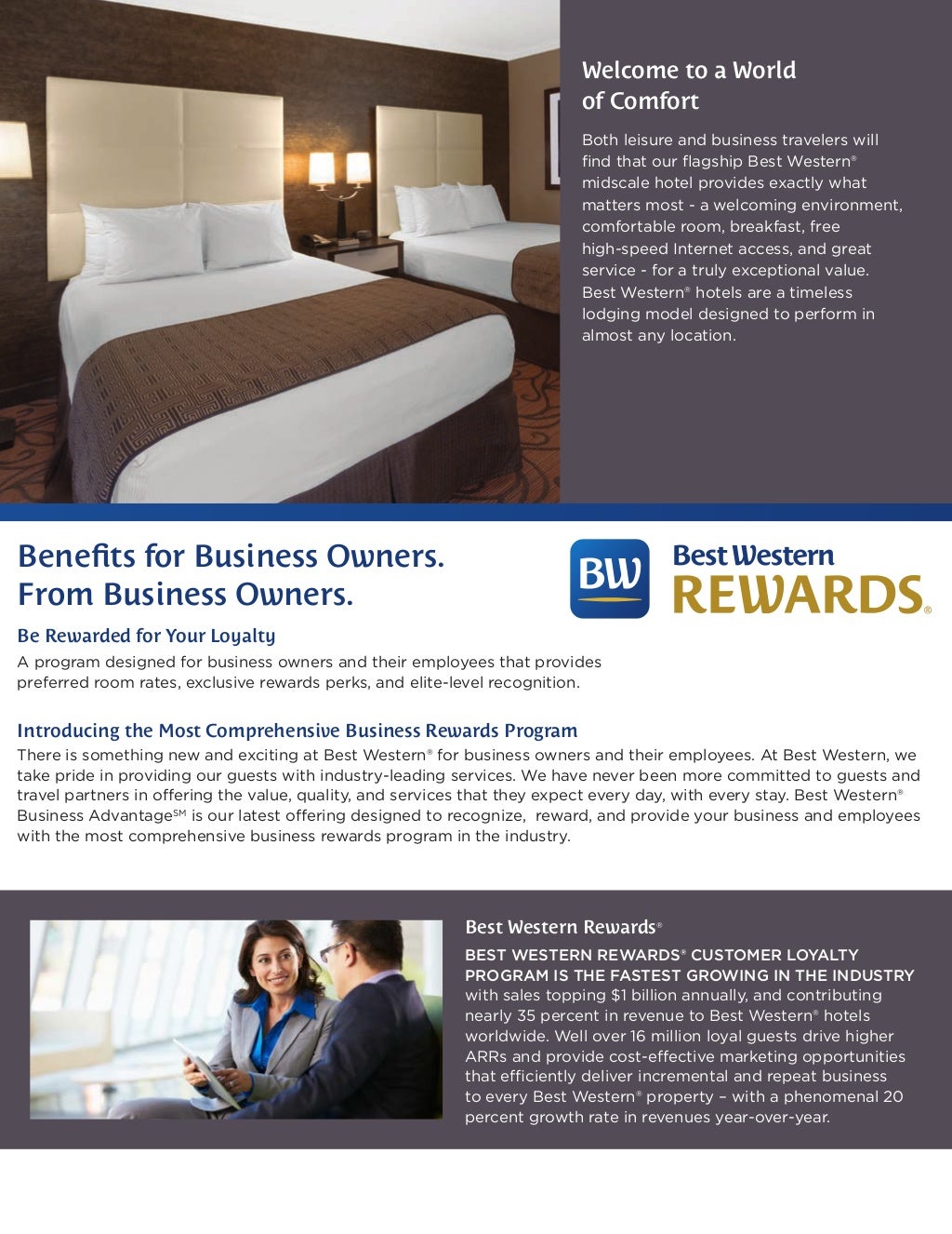 Best Western Brochure