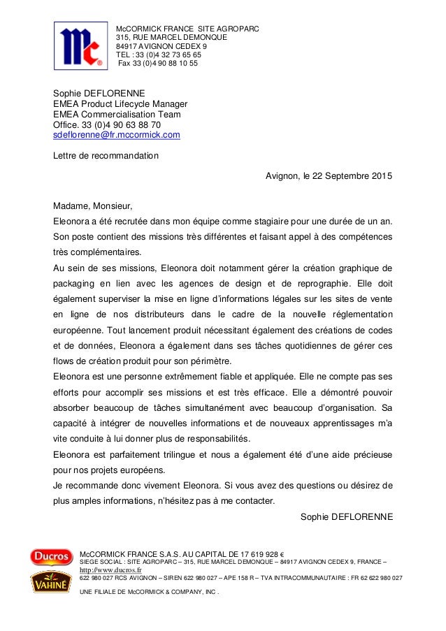 Exemple Lettre De Recommandation Bénévolat  cicirumix