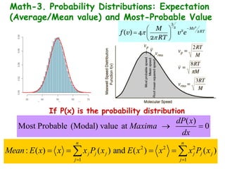 Probable Math chemistry cousre lecture slides from iitb | PPTX