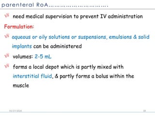 1 Ch 3 Drug A from parentral & rectal roa 2025.pptx