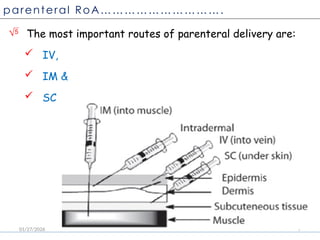 1 Ch 3 Drug A from parentral & rectal roa 2025.pptx