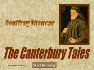 Geoffrey Chaucer The Canterbury Tales Start  listening 