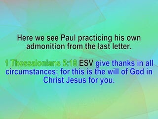1 Choices Have Consequences 2 Thessalonians 1