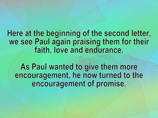 1 Choices Have Consequences 2 Thessalonians 1