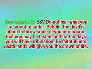 1 Choices Have Consequences 2 Thessalonians 1