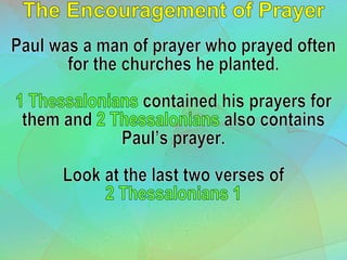 1 Choices Have Consequences 2 Thessalonians 1