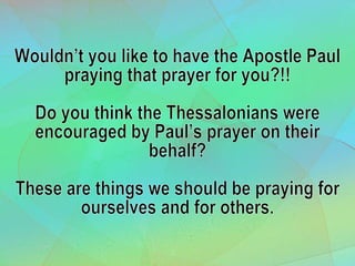 1 Choices Have Consequences 2 Thessalonians 1