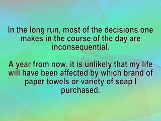 1 Choices Have Consequences 2 Thessalonians 1