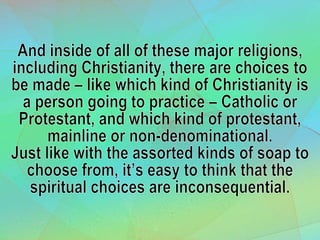 1 Choices Have Consequences 2 Thessalonians 1