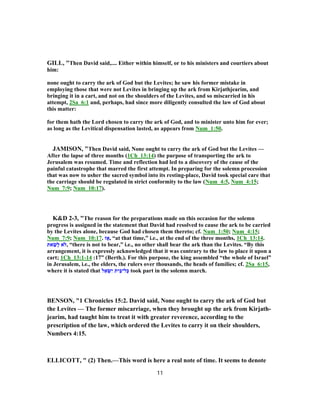 1 chronicles 15 commentary | PDF