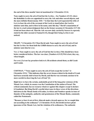 1 chronicles 15 commentary | PDF