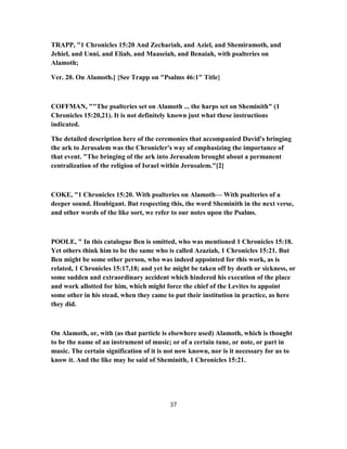 1 chronicles 15 commentary | PDF