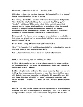1 chronicles 15 commentary | PDF