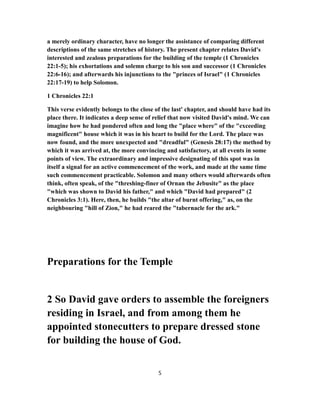 1 chronicles 22 commentary | PDF