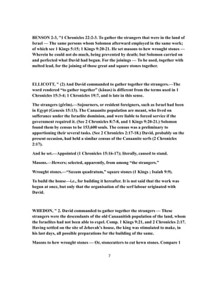 1 chronicles 22 commentary | PDF