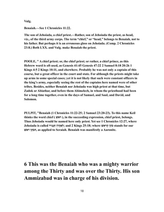 1 chronicles 27 commentary | PDF