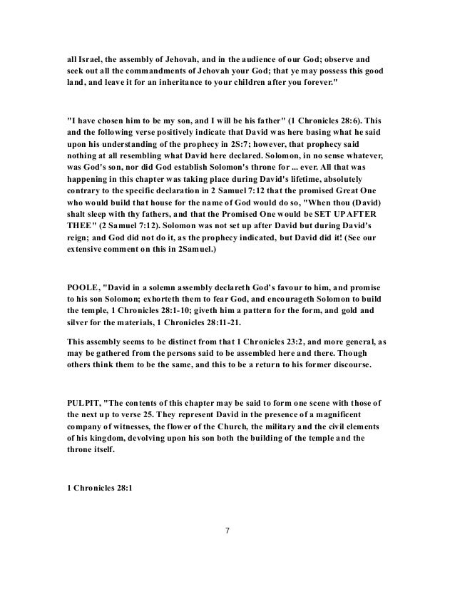 1 chronicles 28 commentary forever 21 return form
