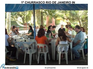08 de agosto de
1º CHURRASCO RIO DE JANEIRO IN
34 participantes
 
