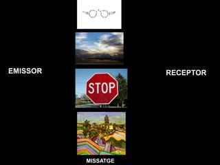 EMISSOR              RECEPTOR




          MISSATGE
 