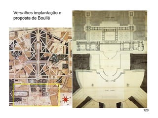 Versalhes implantação e
proposta de Boullé




                          120
 