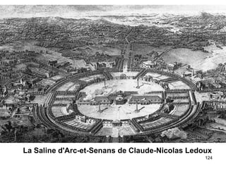 La Saline d'Arc-et-Senans de Claude-Nicolas Ledoux
                                                124
 