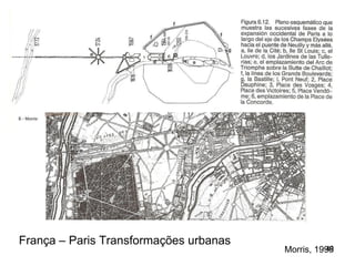 França – Paris Transformações urbanas
                                                  40
                                        Morris, 1998
 