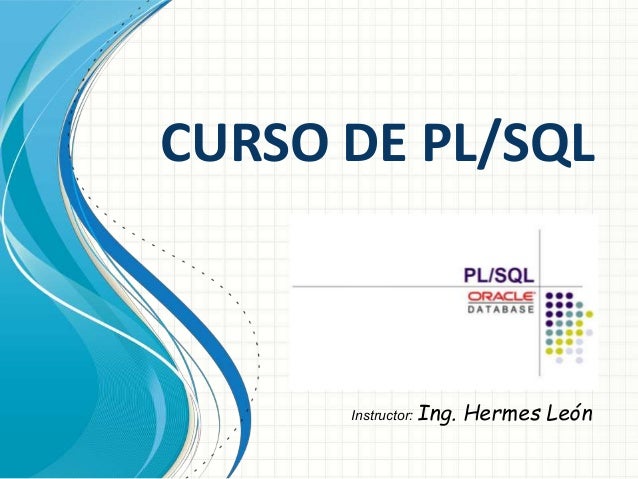 Curso pl sql